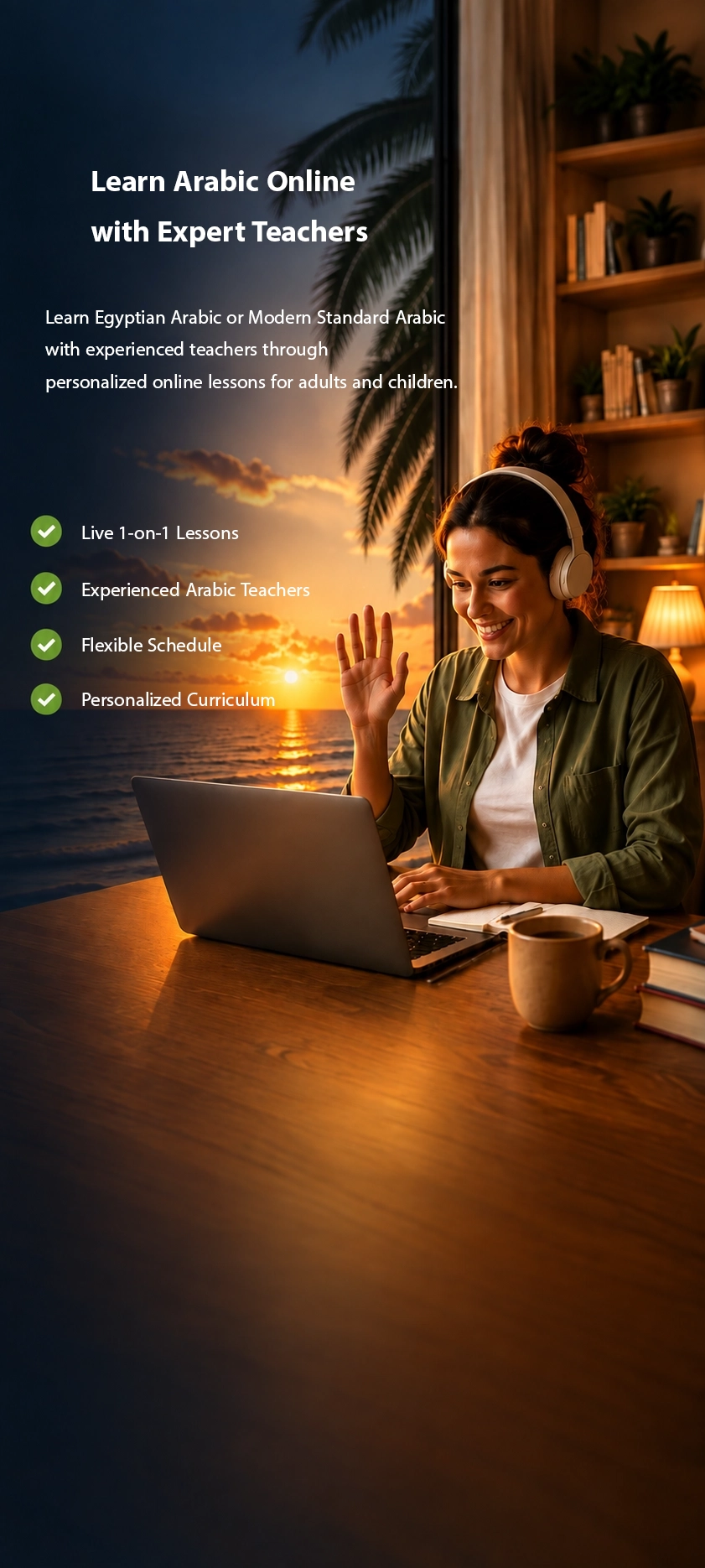 Online Egyptian Arabic classes with a native Egyptian Arabic teacher